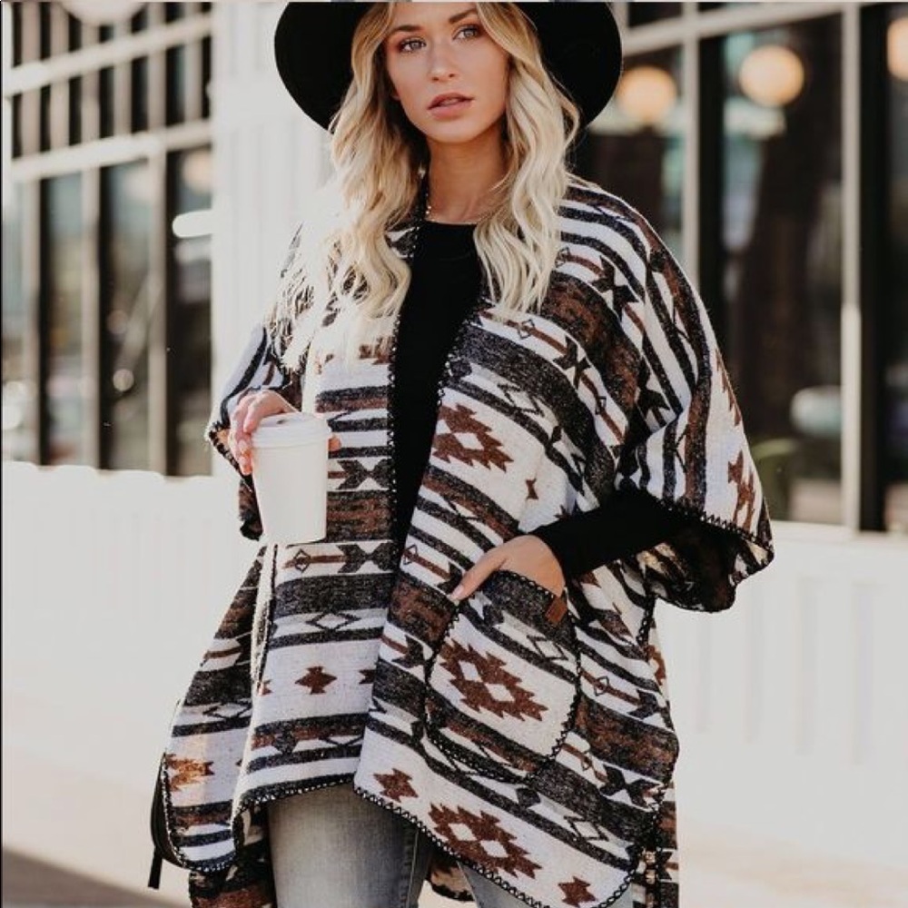 Aztec Poncho from Vici